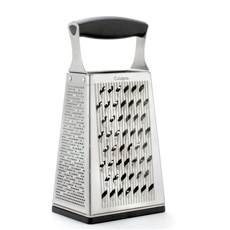 best stainless steel box grater|cuisipro 4 sided box grater.